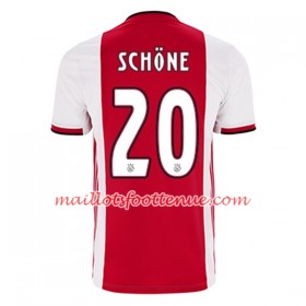 Maillot/Tenue Ajax Amsterdam Lasse Schöne 20 Domicile 2019/2020